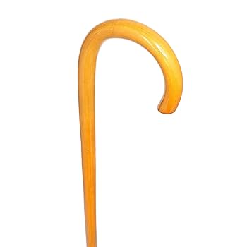 Amazon.co.jp: 土屋産業日本製木製杖 84cm（サイズ固定） 籐小曲